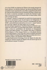 Chelini Jean. Jean Xxiii Et Lordre Du Monde:  Actes Colloque 1988 De La Faculté Droit Daix Livre