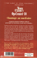 Clancy Tom. Op-Center - Tome 10:  Chantage Au Nucléaire Livre