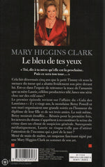 Clark Mary Higgins. Bleu De Tes Yeux (Le) Livre