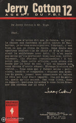 Collectif. Jerry Cotton (Une Enquête Du F.b.i.) - Tome 12:  Les Suaires De La Peur Livre