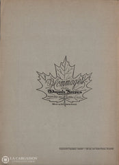 Collectif. Revue Dhistoire De Lamérique Française - Vol. Ii No 1 (Juin 1948) Livre