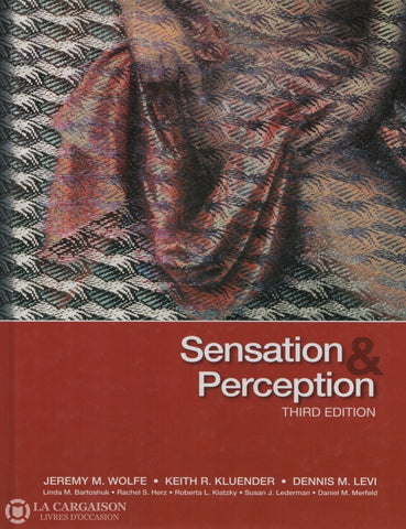 Collectif. Sensation & Perception Livre