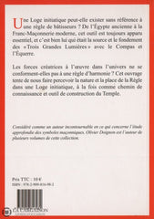 Doignon Olivier. Règle Des Francs-Maçons De La Pierre Franche (La) Livre