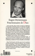 Drewermann Eugen. Fonctionnaires De Dieu Livre