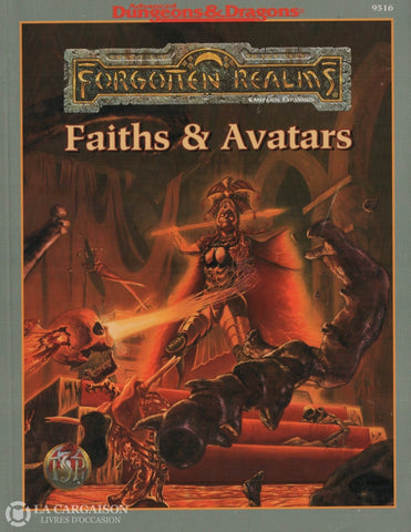 Dungeons & Dragons (Advanced Dungeons Dragons). Forgotten Realms - Faiths Avatars Livre
