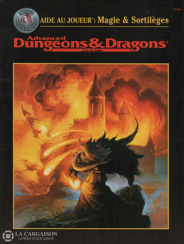 Dungeons & Dragons (Advanced Dungeons Dragons:  Livre De Règles). Aide Au Joueur Magie Sortilèges