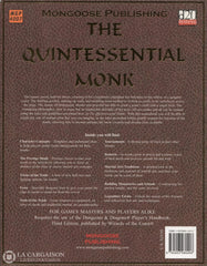 Dungeons & Dragons. Quintessential Monk (The):  Collector Series Book Seven Livre