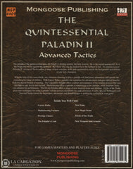 Dungeons & Dragons. Quintessential Paladin Ii (The):  Advanced Tactics Book Nine (V3.5 Compatible)