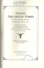 INNES, WILLIAM T. Exotic aquarium fishes. A work of general reference.
