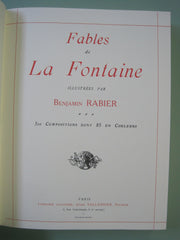 LA FONTAINE, JEAN DE. Fables de La Fontaine