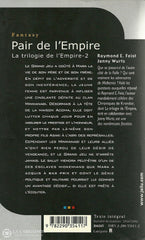 Feist-Wurts. Trilogie De Lempire (La) - Tome 02:  Pair Livre