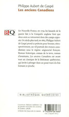 Gaspe Philippe-Aubert De. Anciens Canadiens (Les) Livre