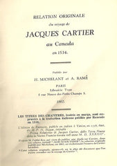 POULIOT, J. CAMILLE. La grande aventure de Jacques Cartier