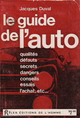 Guide De Lauto (Le). Le Guide De Lauto 1967 Doccasion - Acceptable Livre