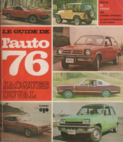 Guide De Lauto (Le). Le Guide De Lauto 1976 Doccasion - Acceptable Livre