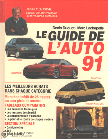 Guide De Lauto (Le). Le Guide De Lauto 1991 Livre