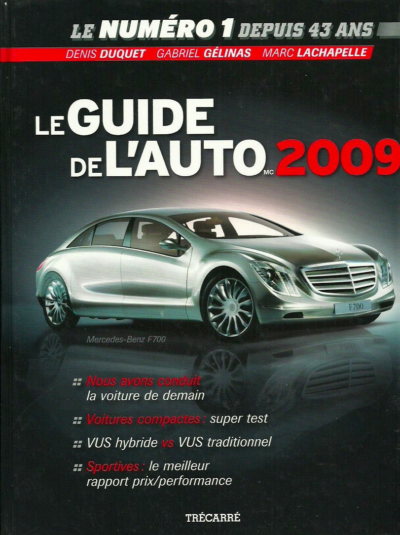 GUIDE DE L'AUTO (LE). Le Guide de l'auto 2009