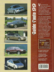GUIDE DE L'AUTO (LE). Le Guide de l'auto 1999