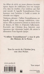 Jacq Christian. Affaire Toutankhamon (L) Livre