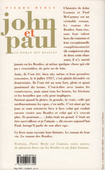 Lennon-Mccartney. John Et Paul:  Le Roman Des Beatles Livre