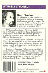 SILVERBERG, ROBERT. Lettres de l'Atlantide