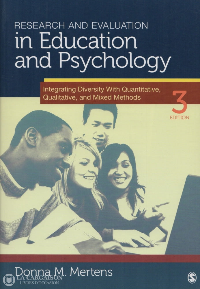 Mertens Donna M. Research And Evaluation In Education Psychology:  Integrating Diversity With