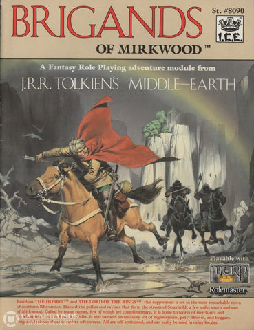 Middle-Earth (Brigands De Mirkwood). A Fantasy Role Playing Adventure Module From J.r.r. Tolkiens