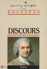 Rousseau Jean-Jacques. Discours Sur Lorigine De Linégalité (Extraits) Livre