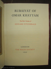 KHAYYAM, OMAR. Rubaiyat of Omar Khayyam - The First Version of Edward Fitzgerald