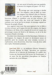 Ska Jean-Louis. Énigmes Du Passé (Les):  Histoire Disraël Et Récit Biblique Livre