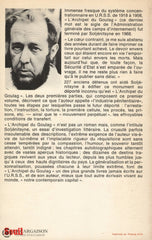 Soljenitsyne Alexandre. Larchipel Du Goulag. Tome 01. 1918-1956. Essai Dinvestigation Littéraire.