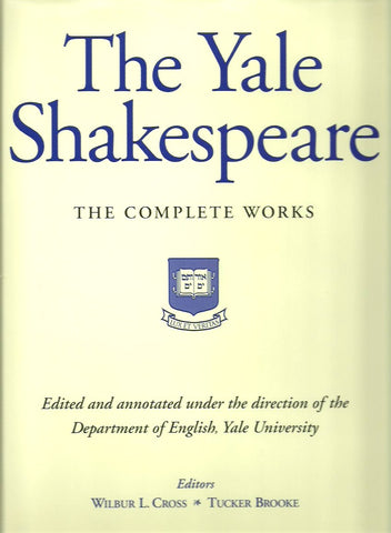 SHAKESPEARE, WILLIAM. The Yale Shakespeare. The Complete Works.