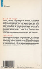 Tomatis Alfred. Oreille Et Le Langage (L) Livre