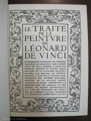 VINCI, LEONARD DE. Le Traité de la Peinture de Léonard de Vinci (Tirage de tête)
