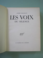 MALRAUX, ANDRE. Les Voix du Silence