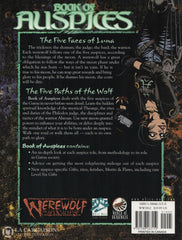 Werewolf:  The Apocalypse (A Character Sourcebook). Book Of Auspices Livre
